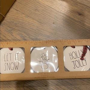 Rae Dunn ceramic ornaments